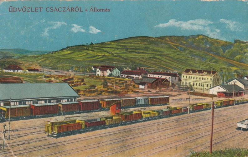 Stará Čadca - pred rokom 1918- Železnica #2