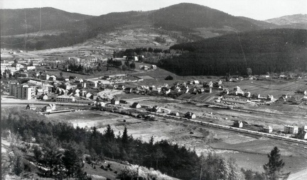 Stará Čadca - pohľad z Jurošáka