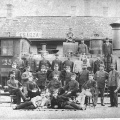 Stará Čadca - pred rokom 1918 - železničiari