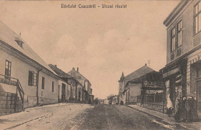 Stará Čadca - okolo roku 1930 - Paláriková ulica #3