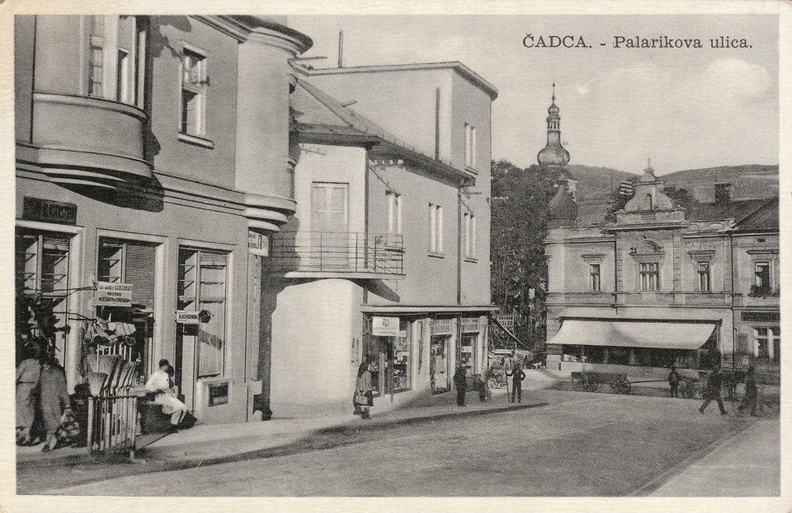 Stará Čadca - okolo roku 1936 - Paláriková ulica #2