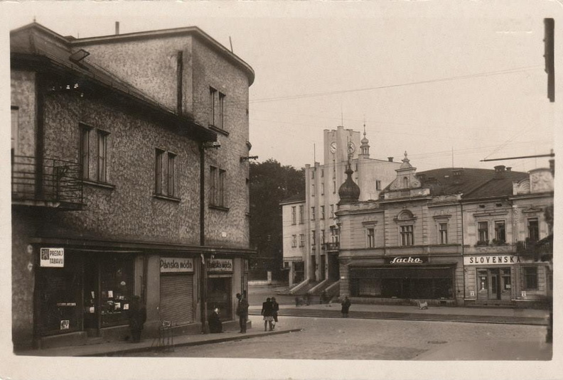 Stará Čadca - pred rokom 1939 - Lackov dom