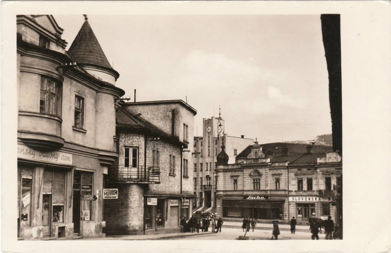 Stará Čadca - pred rokom 1939 - Paláriková ulica