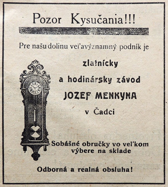 Stará Čadca - plagát #16