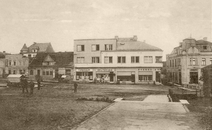 Stará Čadca - Štefánikovo námestie (rok 1928)